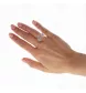 BAGUE CHATILA OR GRIS DIAMANTS 3 CARATS