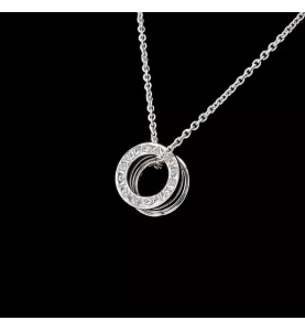 Bvlgari Necklace in white gold B zero 1