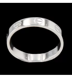 Bague Cartier love or gris