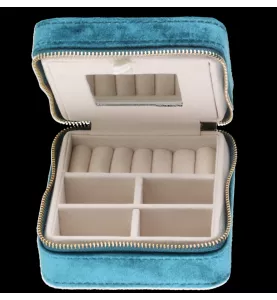 SQUARE JEWELERY BOX WITH SHEATH