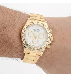 Rolex Daytona or jaune 2017