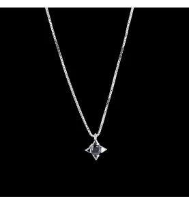 COLLIER SOLITAIRE 0.16 CARATS