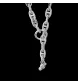 COLLANA HERMES CATENA AD ANCORA ARGENTO 925