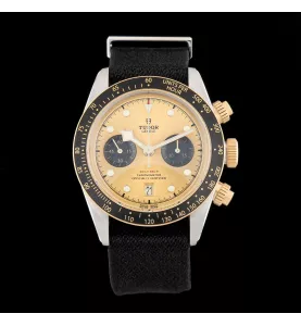 TUDOR Heritage Black Bay Chrono Acciaio e Oro