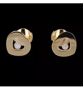 BOUCLES D'OREILLES CHOPARD HAPPY DIAMONDS