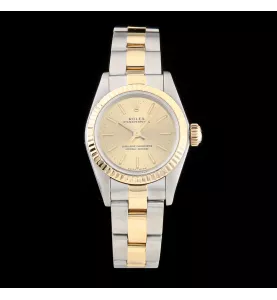 ROLEX OYSTER PERTPETUEL GOLD & STEEL