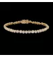 ARMBAND AUS GELBGOLD MIT DIAMANTEN