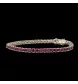 BRACELET TENNIS RUBIS 4.56 CARATS