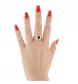 YELLOW GOLD SAPPHIRE AND DIAMOND RING