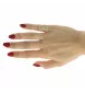 Ring aus Gelbgold mit Diamanten