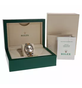 ROLEX DATEJUST GOLD STEEL 36MM