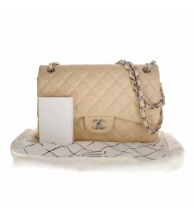 CHANEL CLASSIC TIMELESS BAG BEIGE