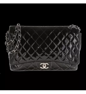 CHANEL TIMELESS JUMBO BLACK BRILLIANT