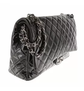 CHANEL TIMELESS JUMBO BLACK BRILLIANT