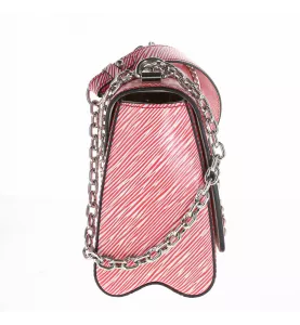 SAC VUITTON TWIST CHAINE MM ROUGE