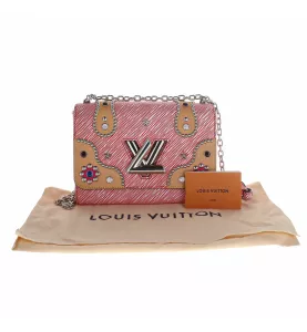 SAC VUITTON TWIST CHAINE MM ROUGE