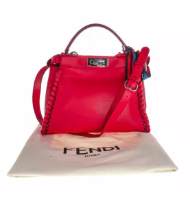 FENDI BORSA PEKABOO ROSSO