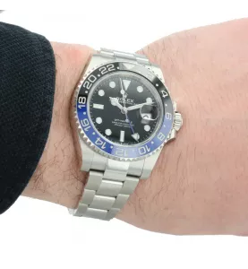 ROLEX GMT MASTER II BATMAN