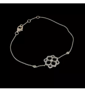 Bracelet Messika Eden en or gris