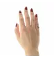 RING AUS GELBGOLD 3 RUBINE