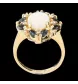 Ring Opal Saphire und Diamanten