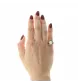 Ring Opal Saphire und Diamanten