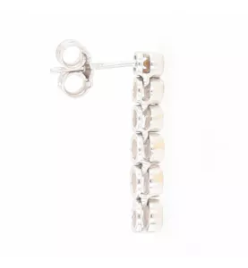 WHITE GOLD DIAMOND EARRINGS