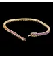 Rainbow-Armband aus Gelbgold