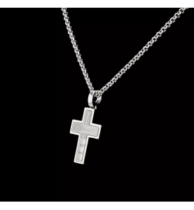 Chopard Happy Diamonds cross necklace