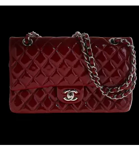 CHANEL TIMELESS CLASSIC RED PATENT