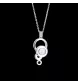 collier pendentif Chopard happy bubble