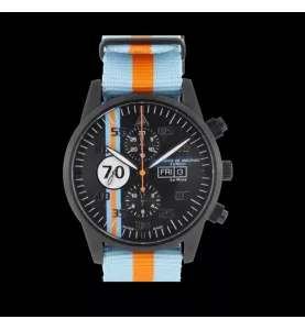 Maurice de Mauriac Le Mans orange