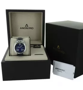 Anonimo Militare Chrono Automatic Blue